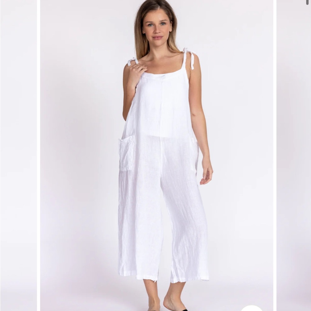 Meo Meli 100% Linen Jumpsuit
